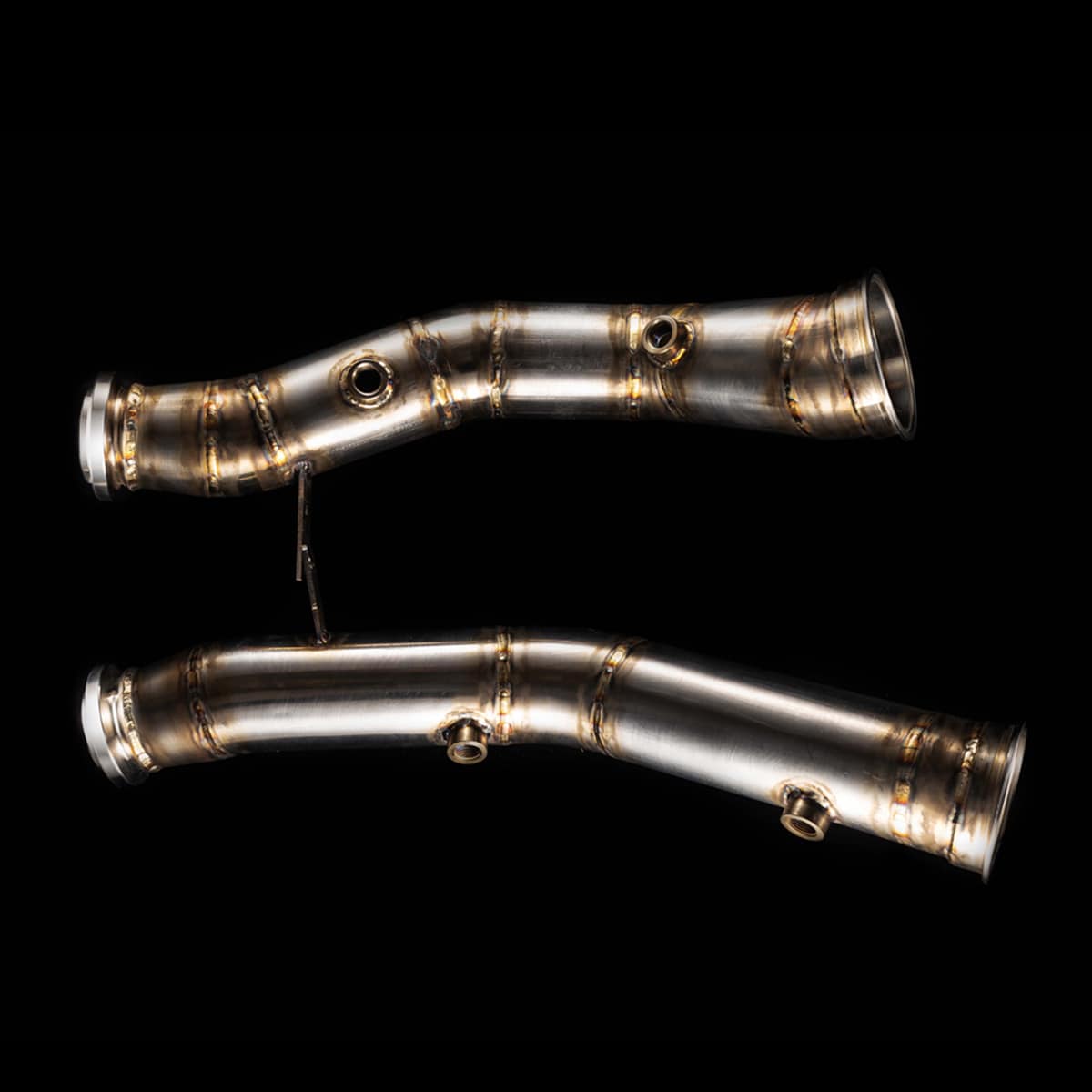 BlackBoost Mercedes C43 / C400 / C450 / E43 / E400 / E450 AMG 3.0L V6 Biturbo (M276) Catless Downpipes
