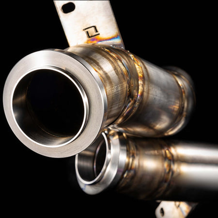 BlackBoost Mercedes C43 / C400 / C450 / E43 / E400 / E450 AMG 3.0L V6 Biturbo (M276) Catless Downpipes
