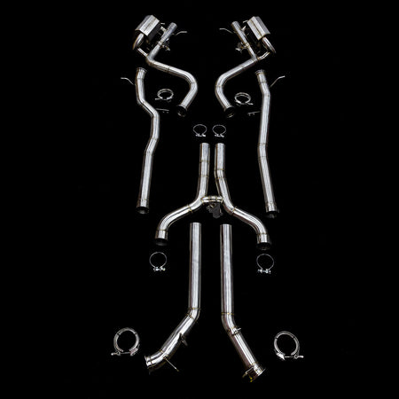 BlackBoost Mercedes AMG E63(S) M177 (W213/S213) Valved Exhaust System 76MM/3IN
