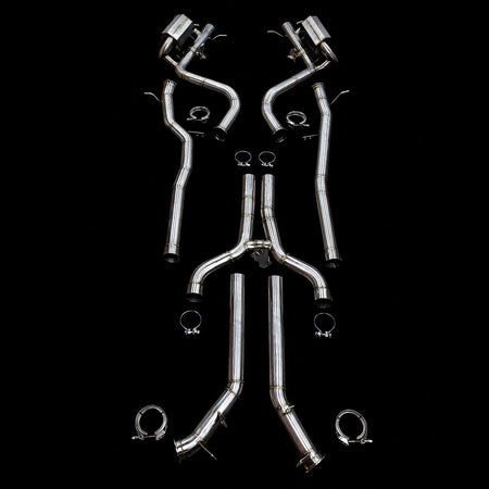 BlackBoost Mercedes AMG E63(S) M177 (W213/S213) Valved Exhaust System 76MM/3IN