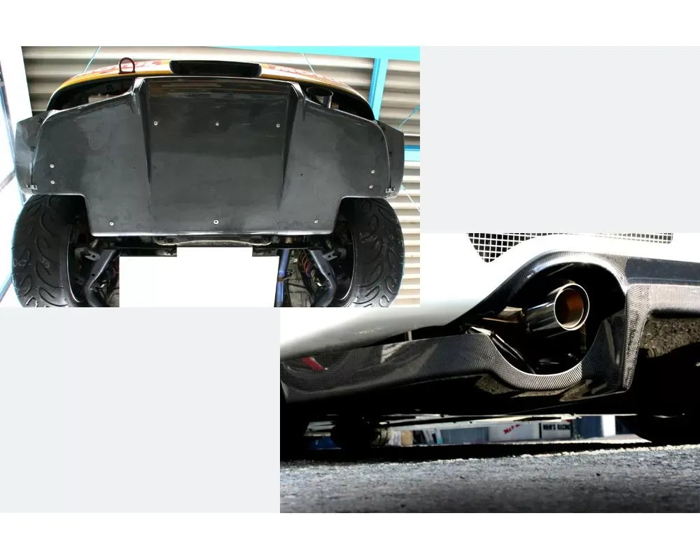 M&M Honda Racing Rear Diffuser Acura Integra DC5.