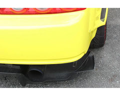 M&M Honda Racing Rear Diffuser Side Canard - Plain Weaves Acura Integra DC5.