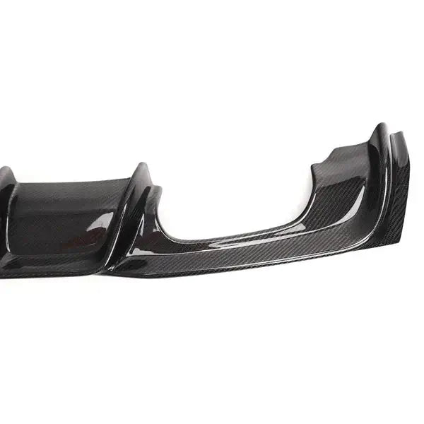 MP Style Carbon Fiber Rear Diffuser w/ Brake Light - BMW F30 3 Series.