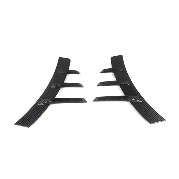 MP Style Carbon Fiber Rear Side Fender Trim - BMW G87 M2.