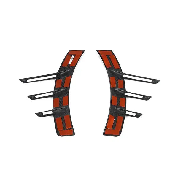 MP Style Carbon Fiber Rear Side Fender Trim - BMW G87 M2.