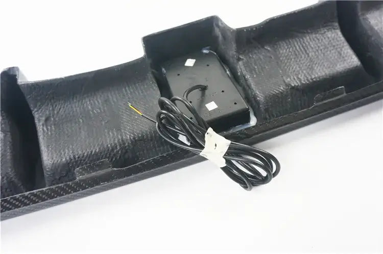 M Sport Carbon Fiber Rear Diffuser with Brake Light for F30 3 Series.