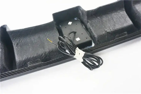 M Sport Carbon Fiber Rear Diffuser with Brake Light for F30 3 Series.