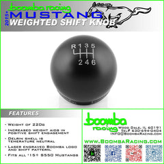 S550 MUSTANG SHIFT KNOB.