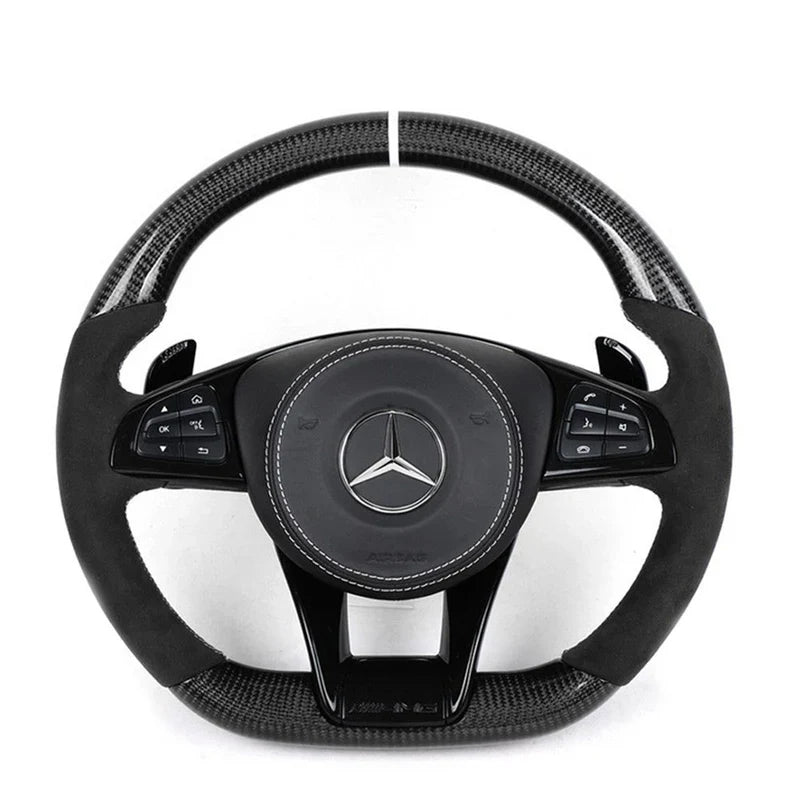 Mercedes Benz 2017 AMG Performance Style - Full Custom Steering Wheel.