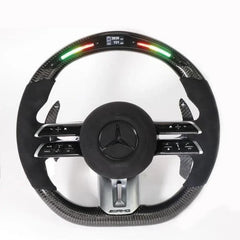Mercedes Benz 2021 AMG Performance Style - Full Custom Steering Wheel.