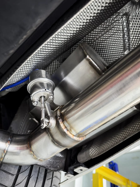 BlackBoost Mercedes AMG CLS63 (218) M157 5.5L V8 BiTurbo Valved Catback Exhaust System 76mm/3in