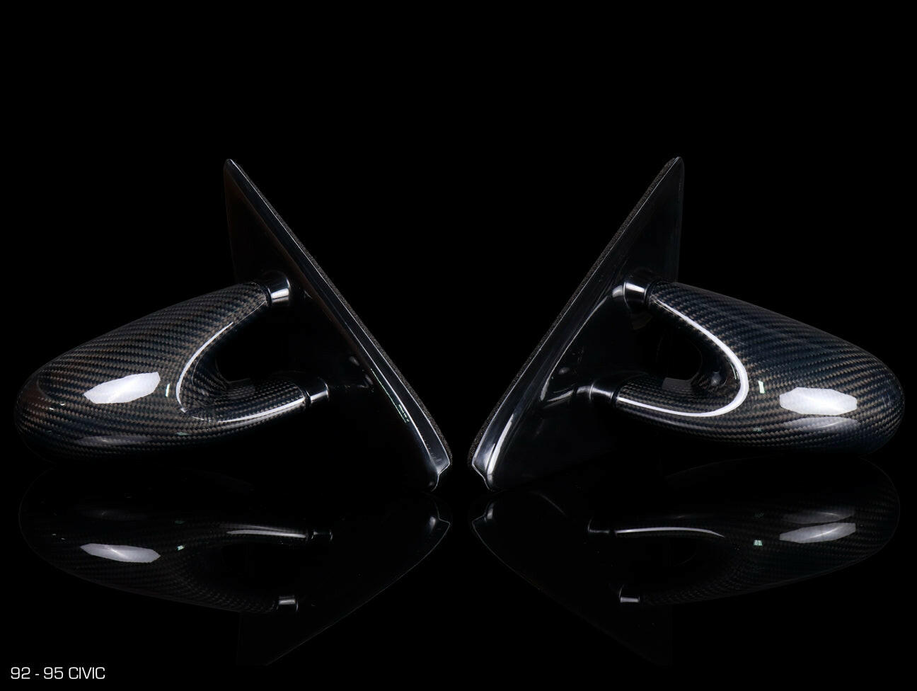 Mode Parfume Carbon Fiber Side Mirrors - Honda / Acura.
