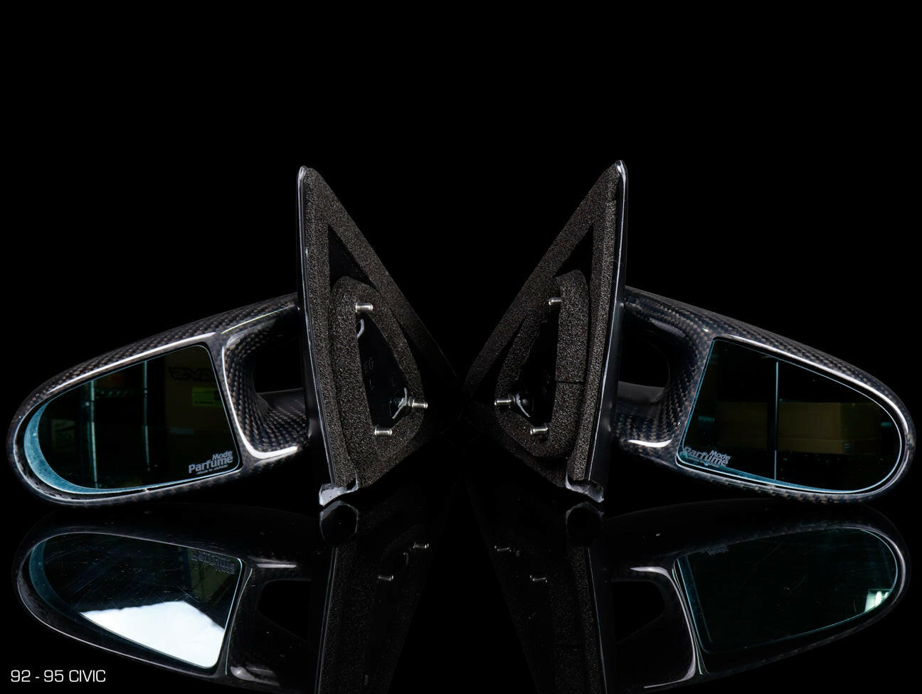 Mode Parfume Carbon Fiber Side Mirrors - Honda / Acura.