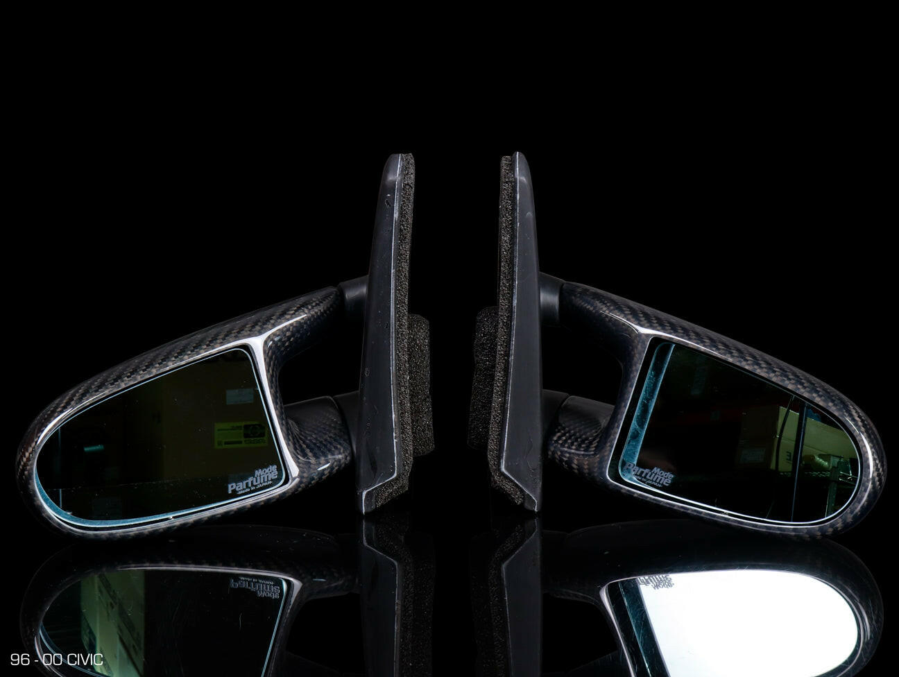 Mode Parfume Carbon Fiber Side Mirrors - Honda / Acura.