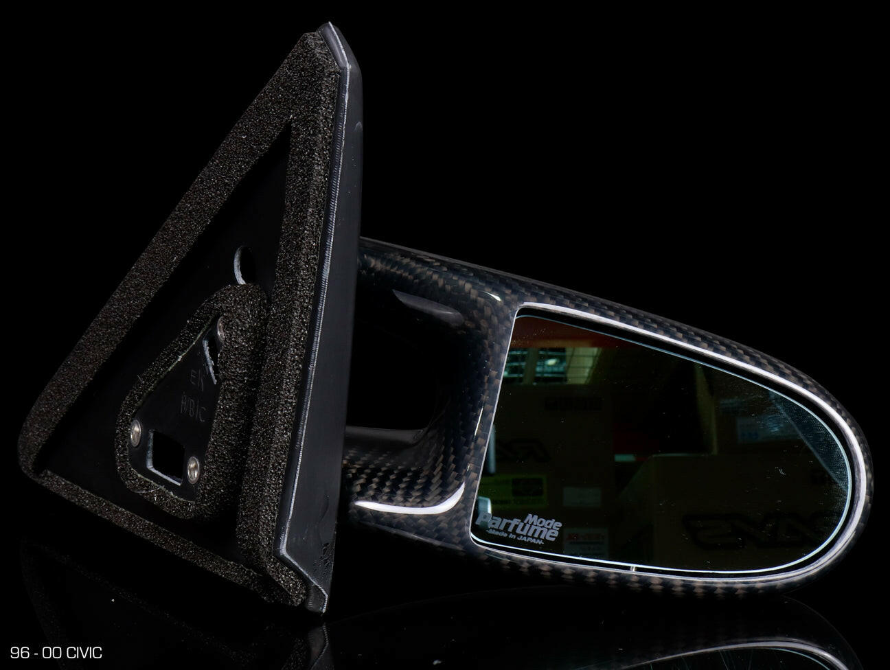 Mode Parfume Carbon Fiber Side Mirrors - Honda / Acura.