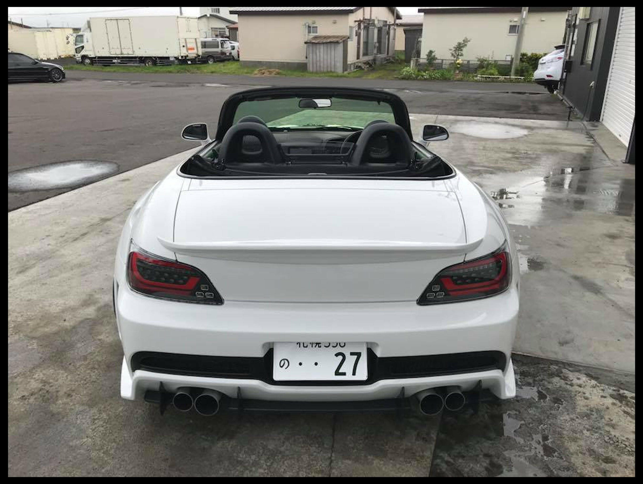 Mode Parfume Rear Trunk Spoiler - 00-09 S2000.