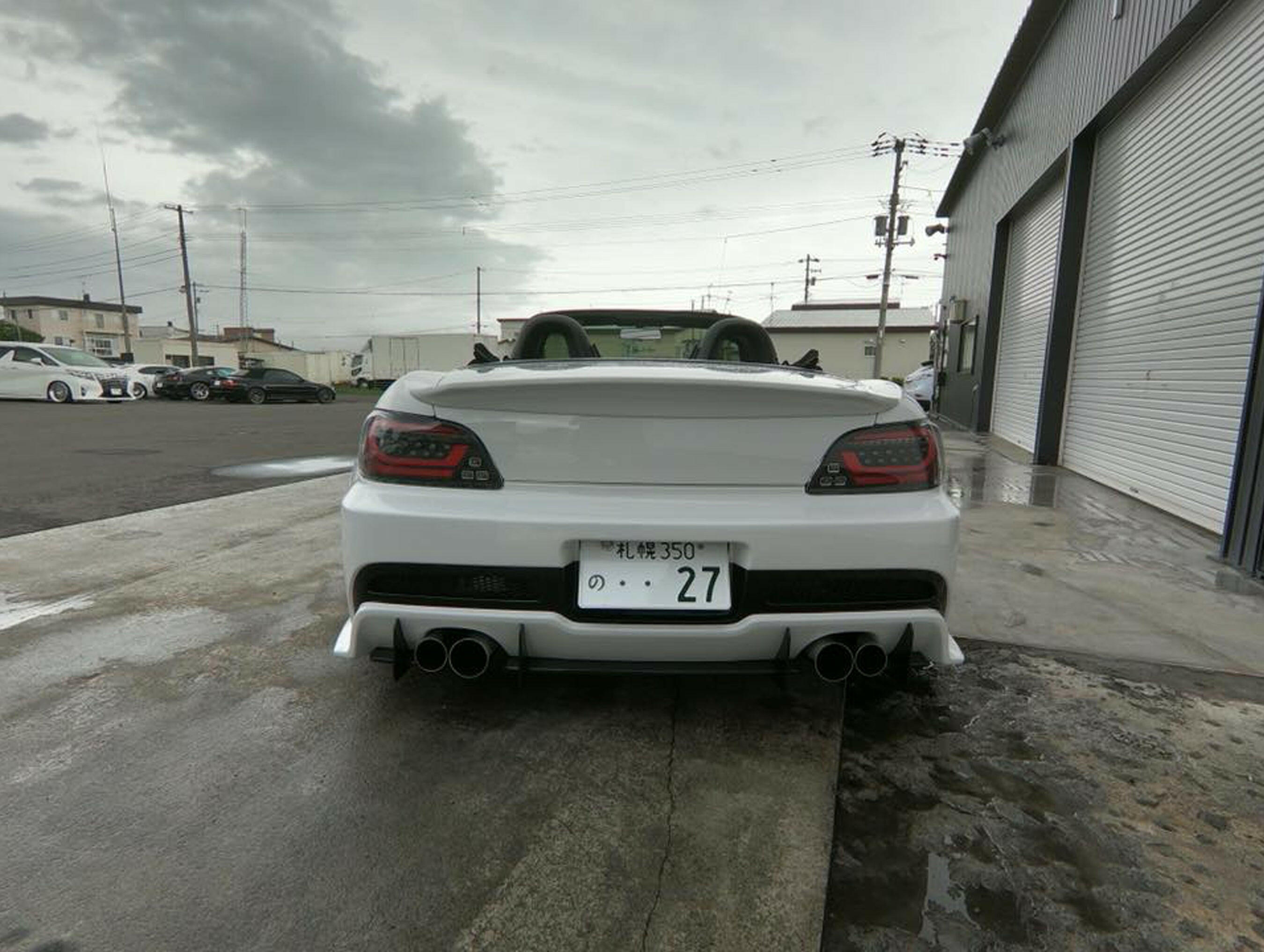 Mode Parfume Rear Trunk Spoiler - 00-09 S2000.