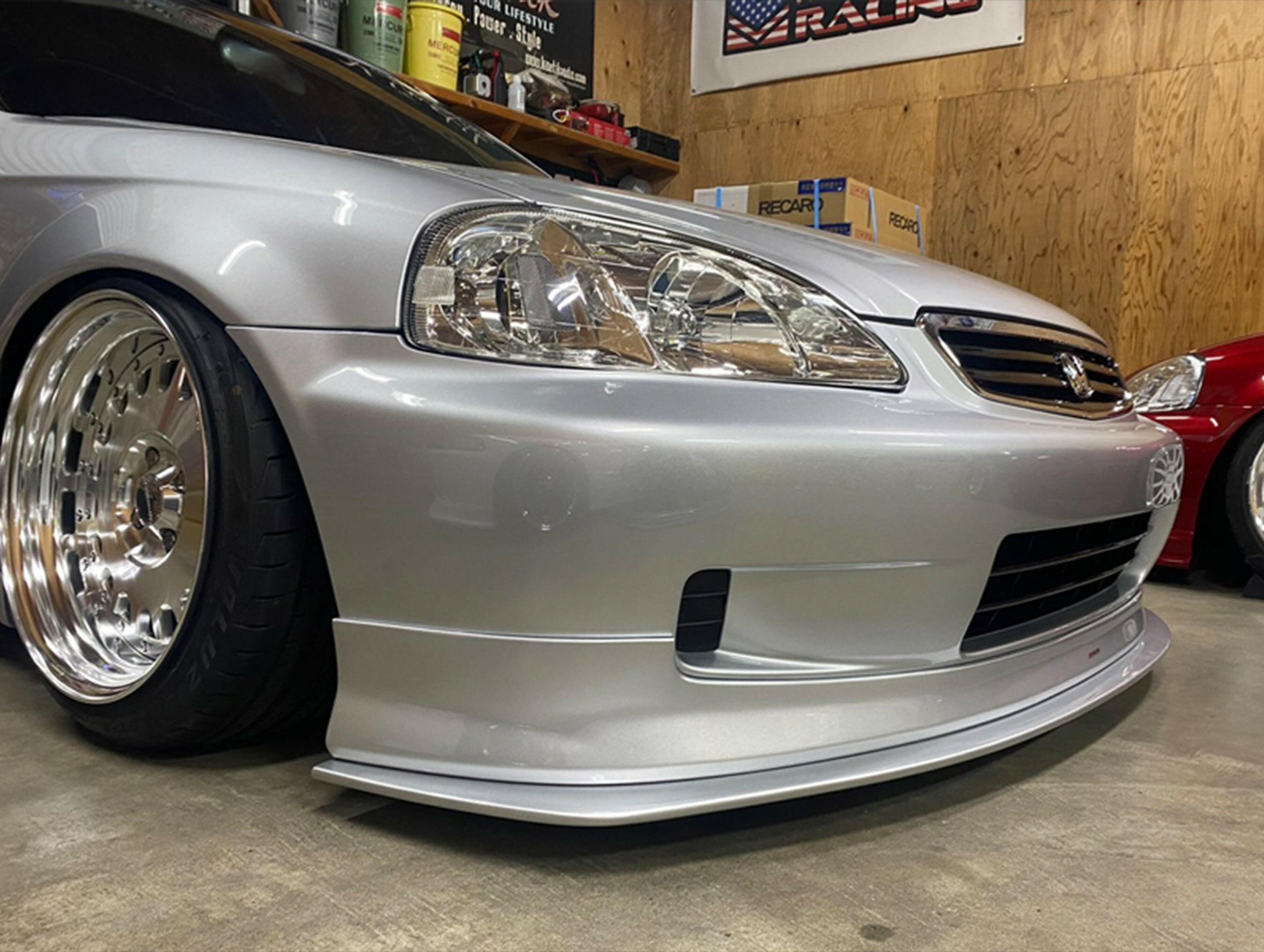 Mode Parfume Front Lip w/ Under Splitter - 99-00 Civic.