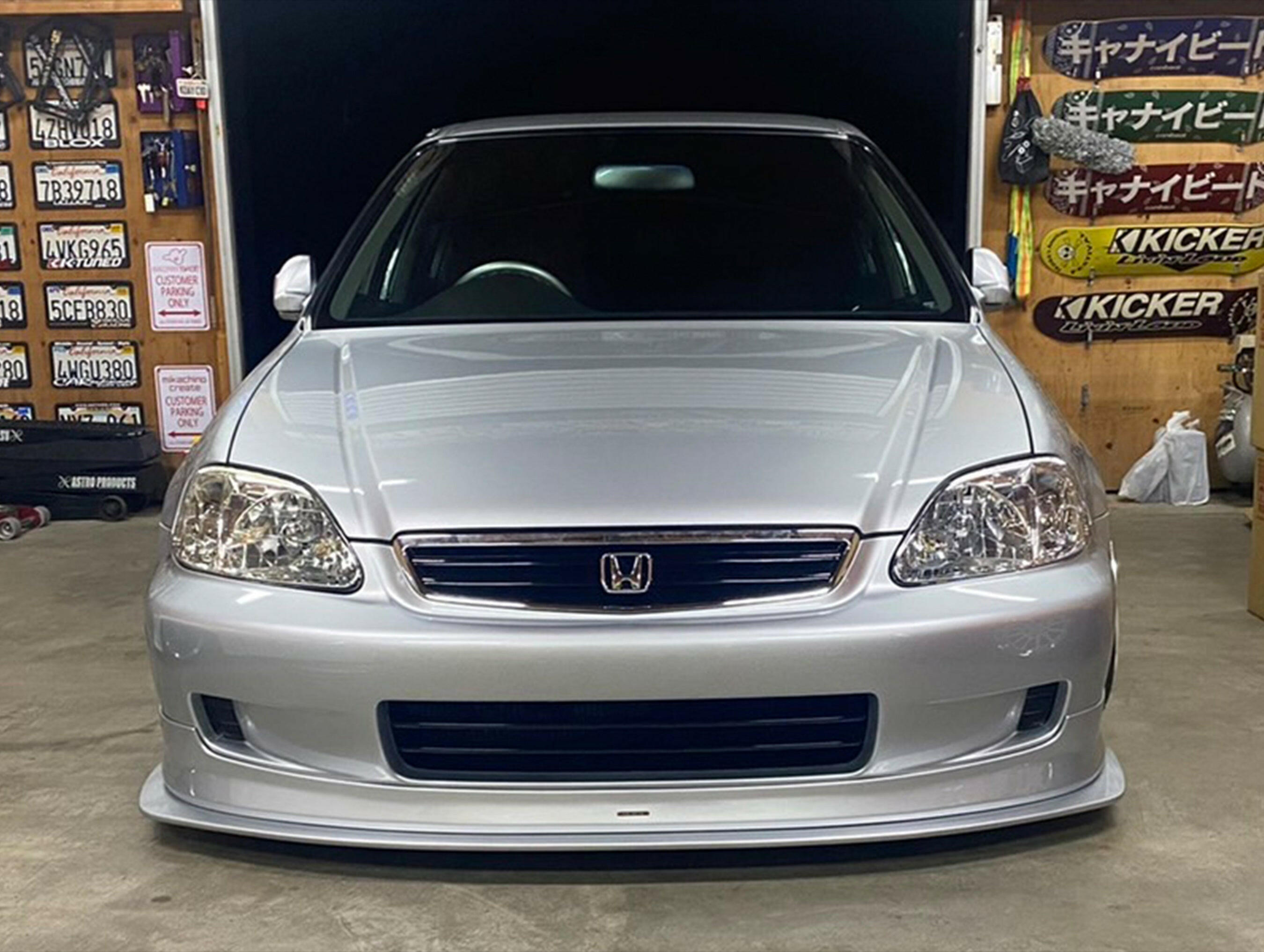 Mode Parfume Front Lip w/ Under Splitter - 99-00 Civic.