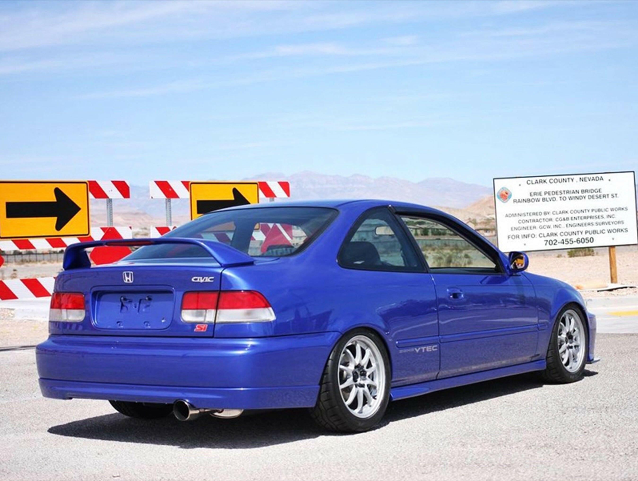 Mode Parfume FRP Rear Bumper Lip - 99-00 Civic.