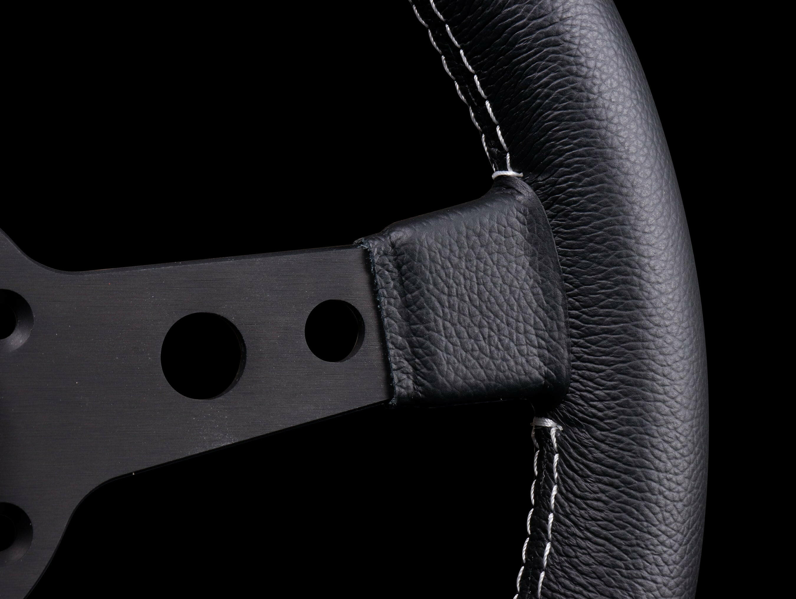 Momo 320mm Prototipo Steering Wheel - Black Spoke.