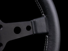 Momo 320mm Prototipo Steering Wheel - Black Spoke.