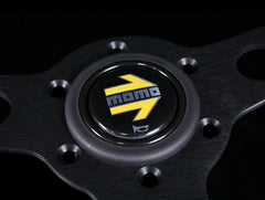Momo 350mm Prototipo Steering Wheel - Black Spoke.