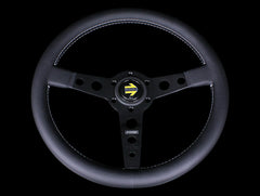 Momo 350mm Prototipo Steering Wheel - Black Spoke.