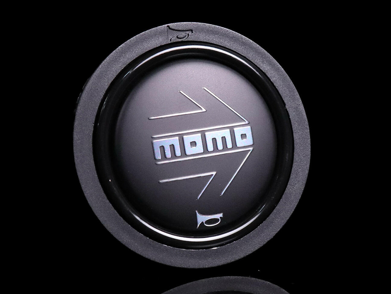 Momo Horn Button - Black.