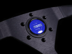 Momo Horn Button - Blue.