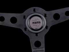 Momo 350mm Prototipo Steering Wheel - Black Edition.