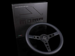 Momo 350mm Prototipo Steering Wheel - Black Edition.