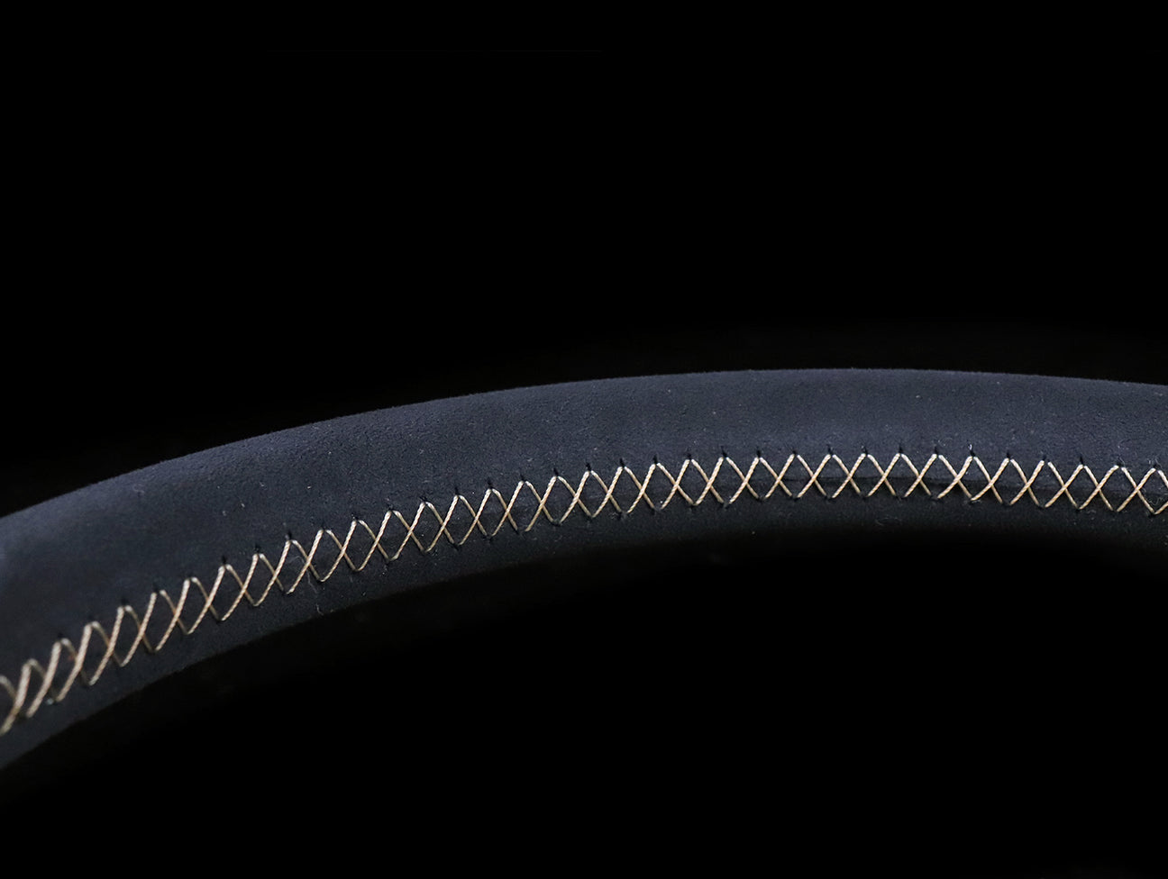 Momo X Hot Wheels Limted Edition Steering Wheel - 350mm Black Alcantara Suede w/ Gold Stitching.