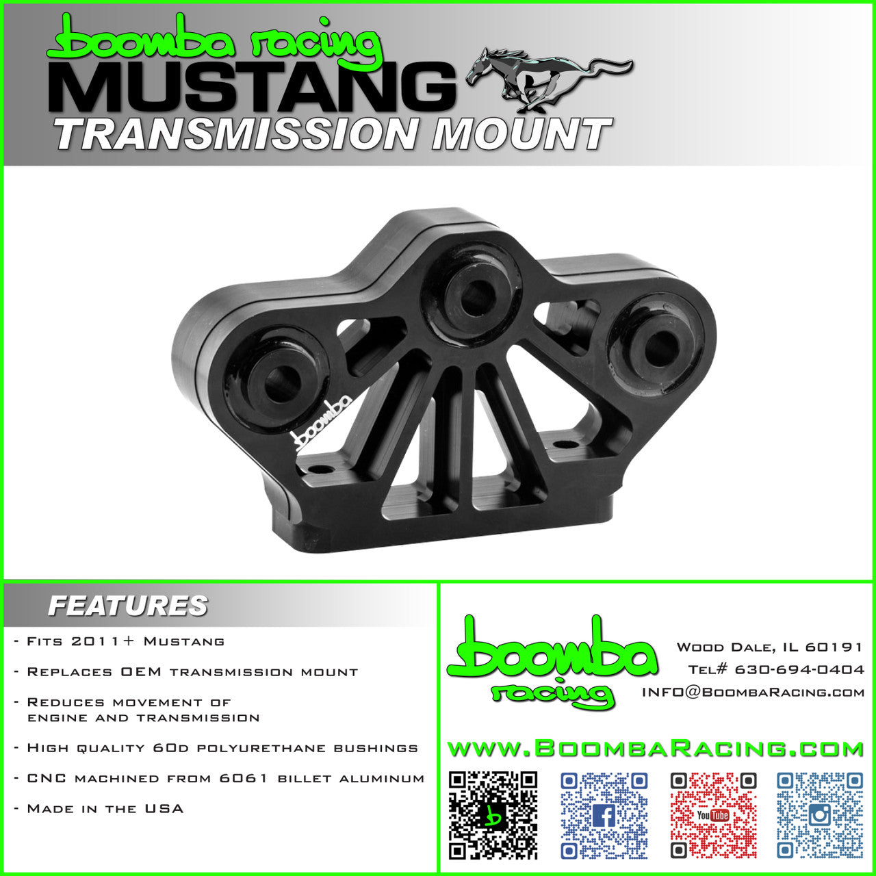 MUSTANG TRANSMISSION MOUNT