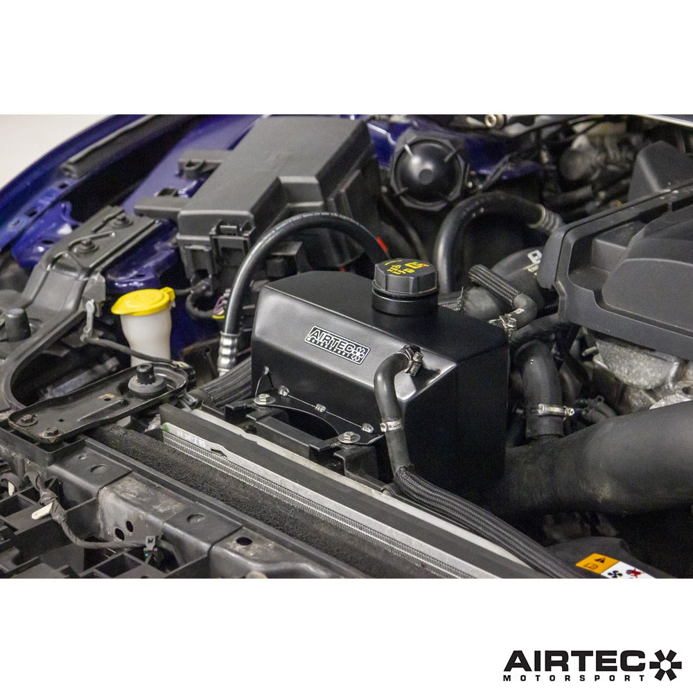 AIRTEC Motorsport Header Tank for Ford Mustang 2.3 EcoBoost & 5.0 V8.