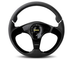 MOMO Nero Black Leather Steering Wheel.