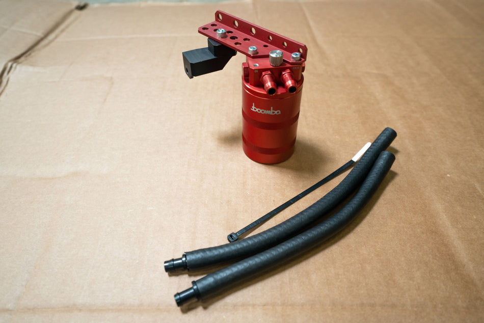 Boomba Racing Civic X Type-R Stage 1 Catch Can Kit-Red
