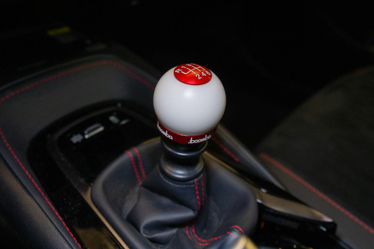 GR Corolla 220G Weighted Shift Knob White.