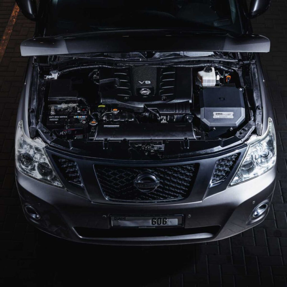 BlackBoost Nissan Patrol Y62 Cold Air Intake System