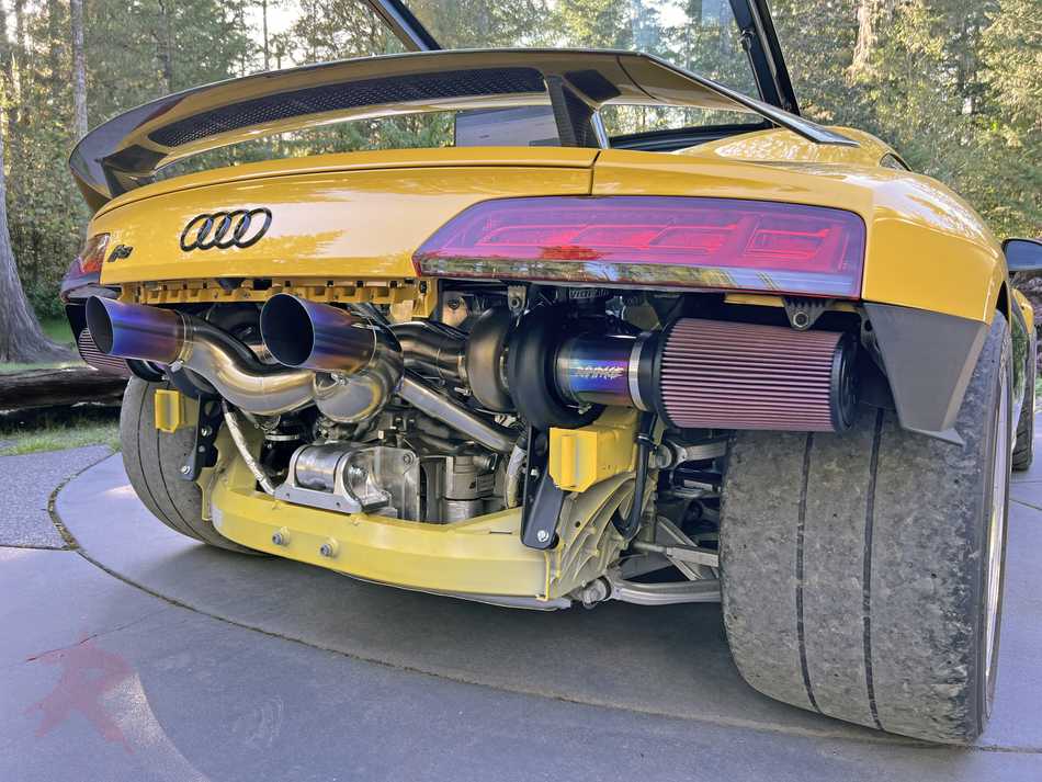 Rampage Rear Bumper Delete Canard – 17+ R8