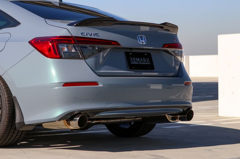 Remark Sports Touring Catback Exhaust | 2022+ Honda Civic / 2023+ Acura Integra (RK-C2076H-08/08TM).