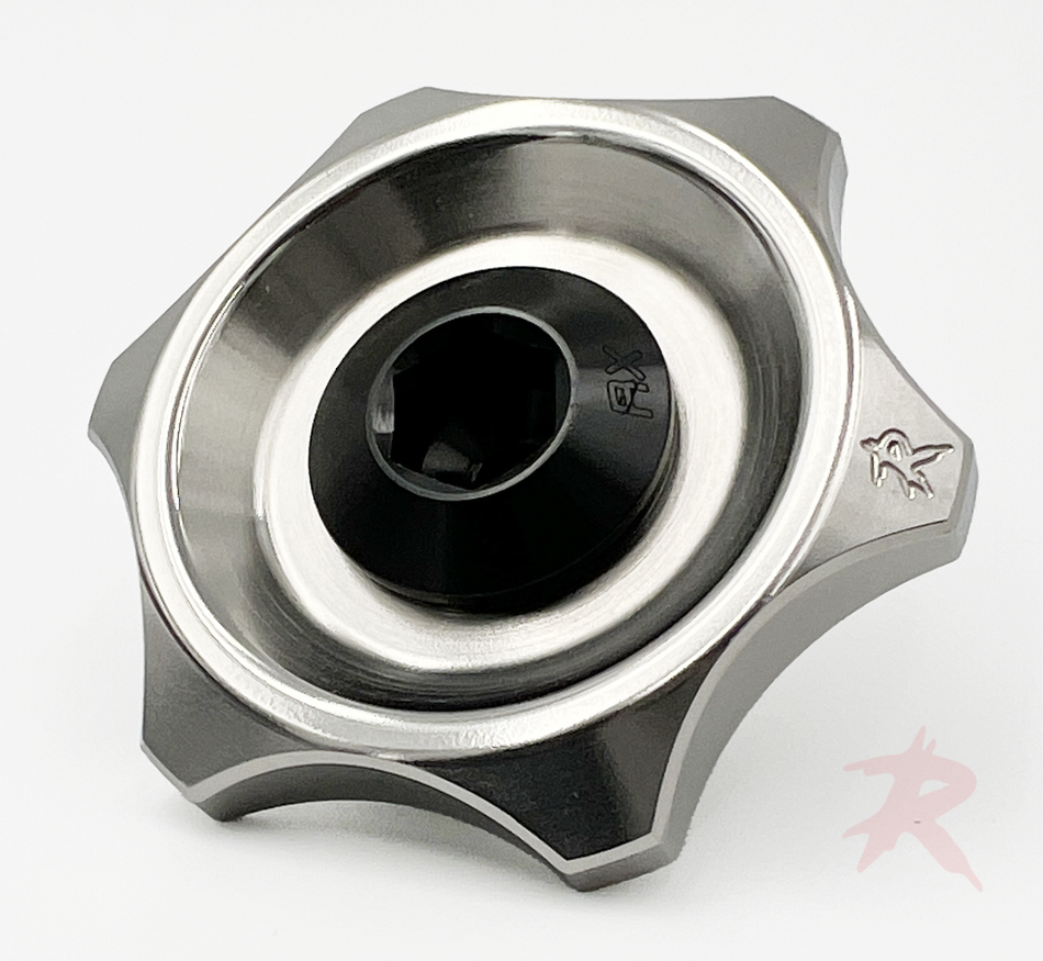 Rampage Titanium Vented Oil Cap - Low Profile