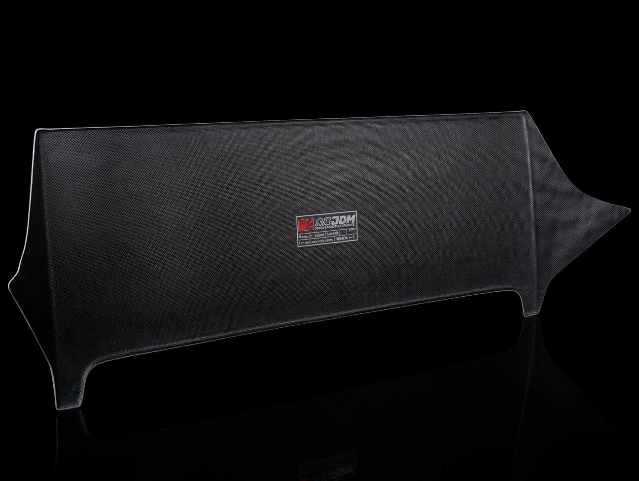 Osaka JDM Rear Carbon Fiber ”Devil Wing” - 88-91 Civic Hatchback.