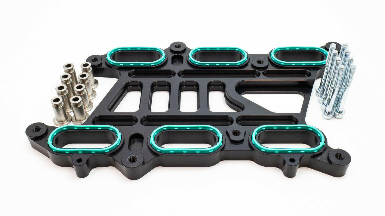 FORD 2.7L ECOBOOST THROTTLE BODY AND INTAKE MANIFOLD SPACER KIT.
