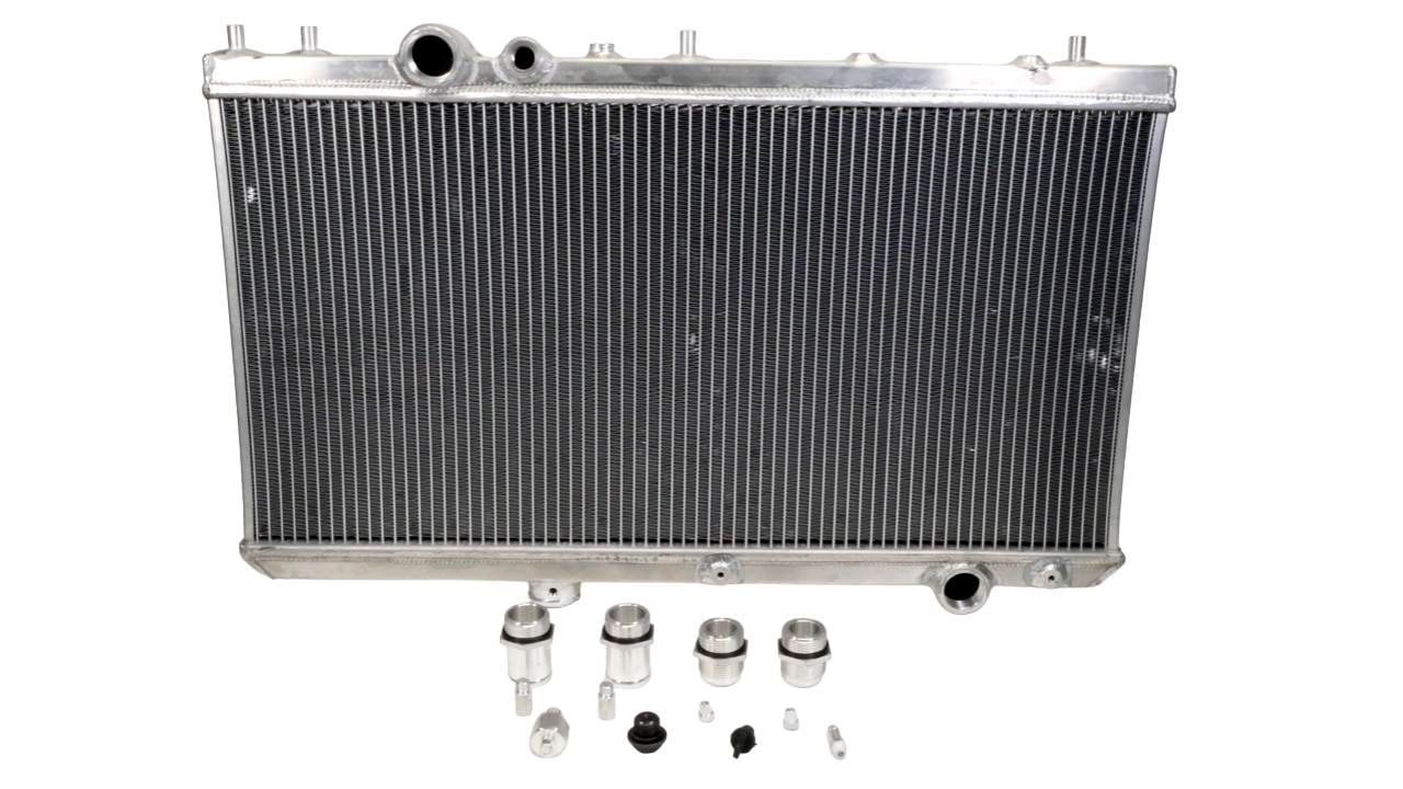 PLM K-Swap Full Size Race Radiator V3 - Honda Acura K-Swap EG EK DC2.