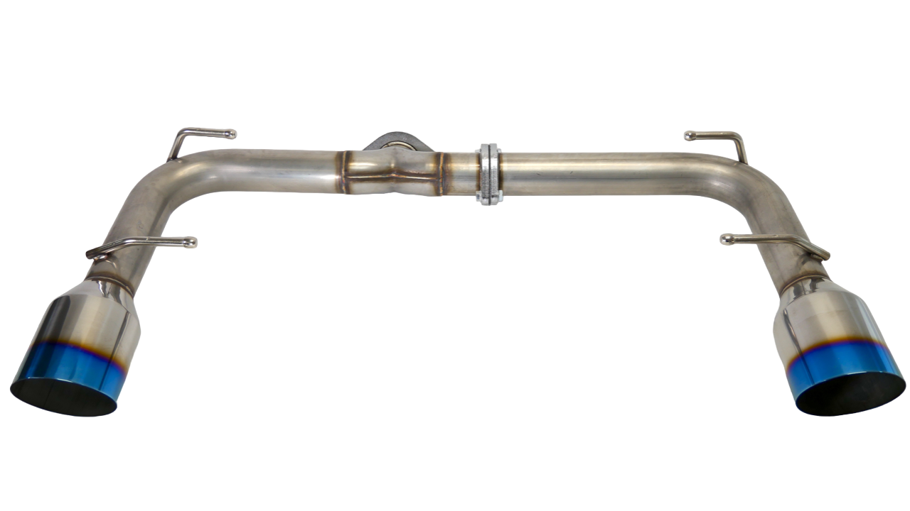 PLM Axle Back Exhaust with Dual Tips 2022+ BRZ GR86.