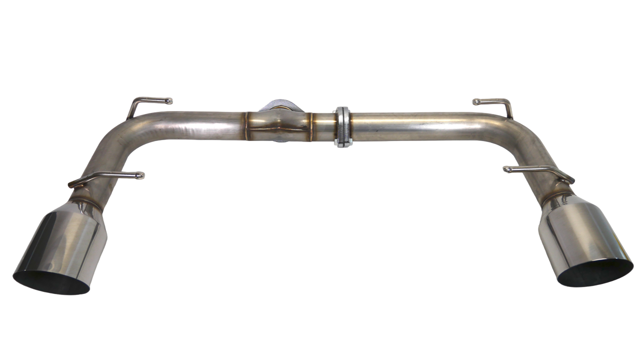 PLM Axle Back Exhaust with Dual Tips 2022+ BRZ GR86.
