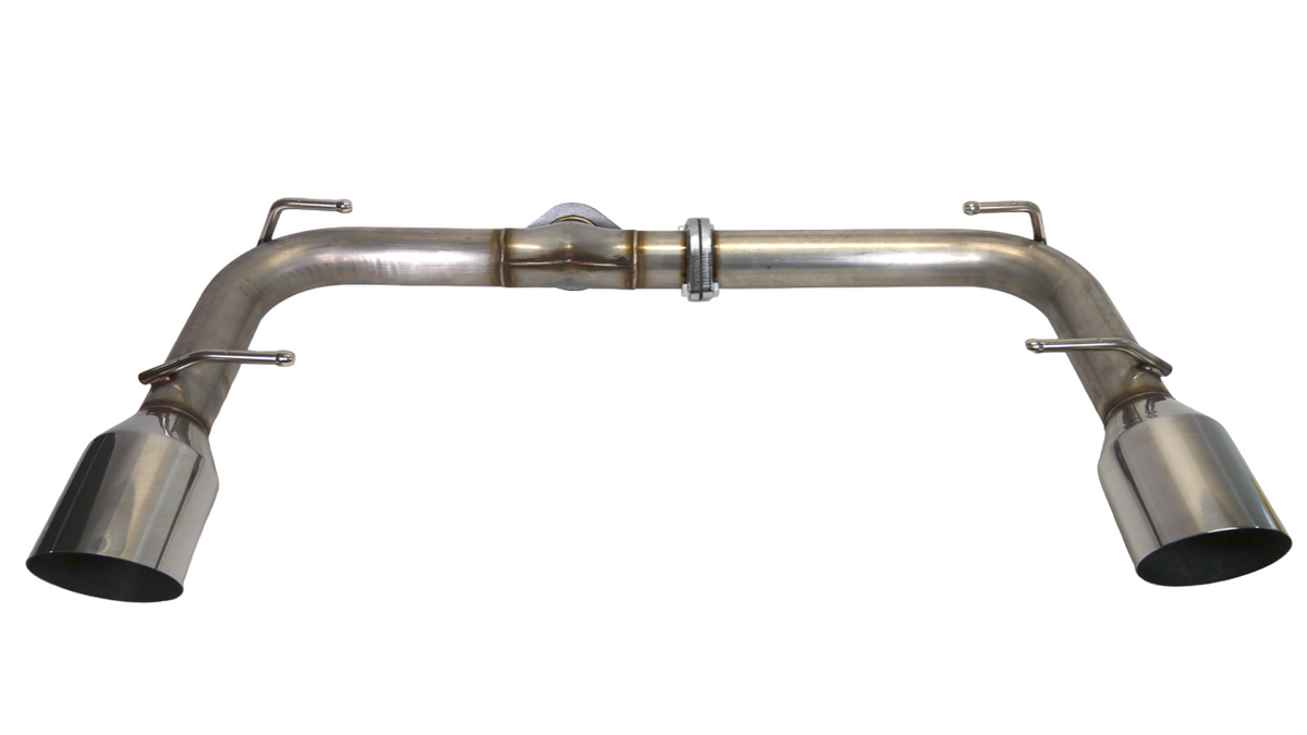 PLM Axle Back Exhaust with Dual Tips 2022+ BRZ GR86.
