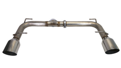 PLM Axle Back Exhaust with Dual Tips 2022+ BRZ GR86.