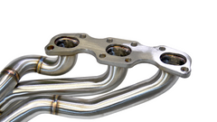 PLM Long Tube Headers Catted - Nissan VQ35DE HR 350Z G35 370Z.